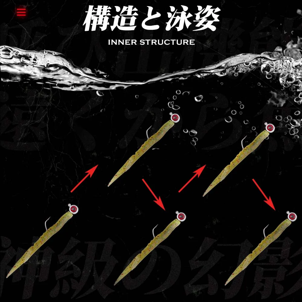 Hunthouse-anzuelo de pesca de aleación de Zinc con ojos rojos, 5g/7g/10g/14g, cabeza de anzuelo de manivela, Jigging para señuelo suave, accesorios de pesca, aparejos - imagen 3