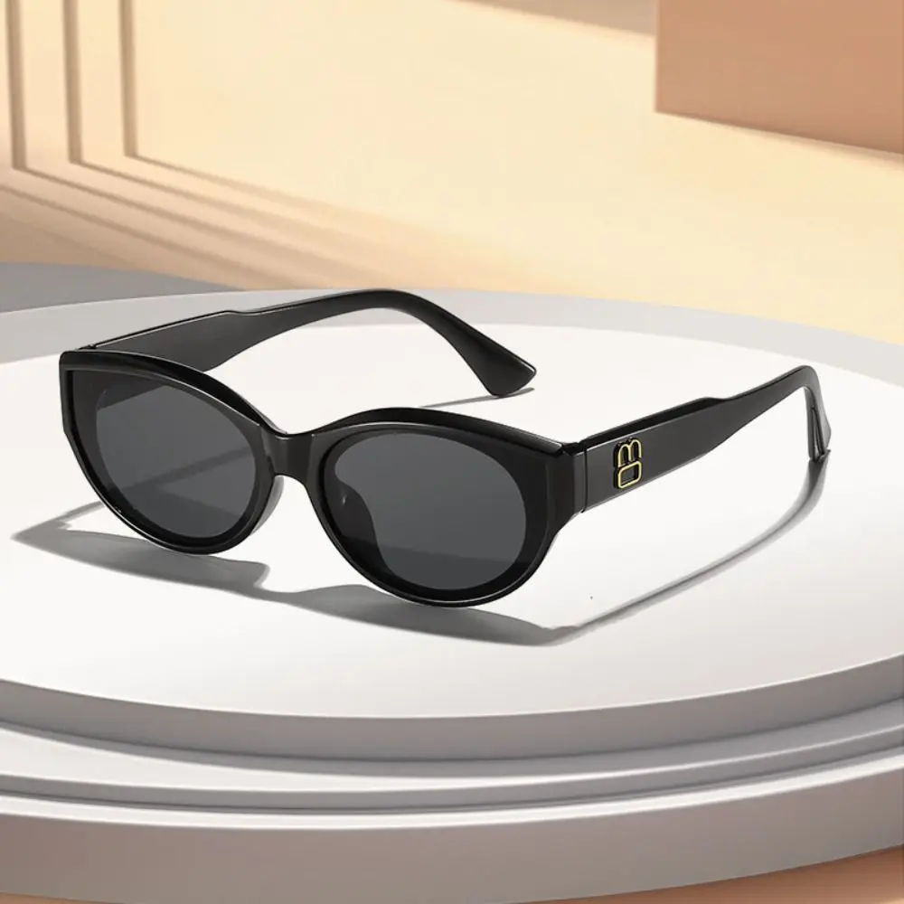 Gafas de sol Punk tipo ojo de gato, gafas protectoras solares, gafas de sol para exteriores, accesorios de decoración simples, gafas de sol negras - imagen 3