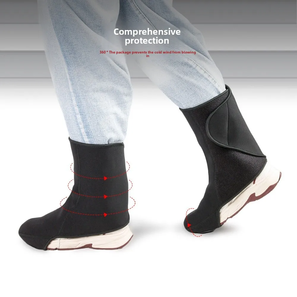 Protector de tobillo impermeable y cortaviento térmico de invierno - imagen 2