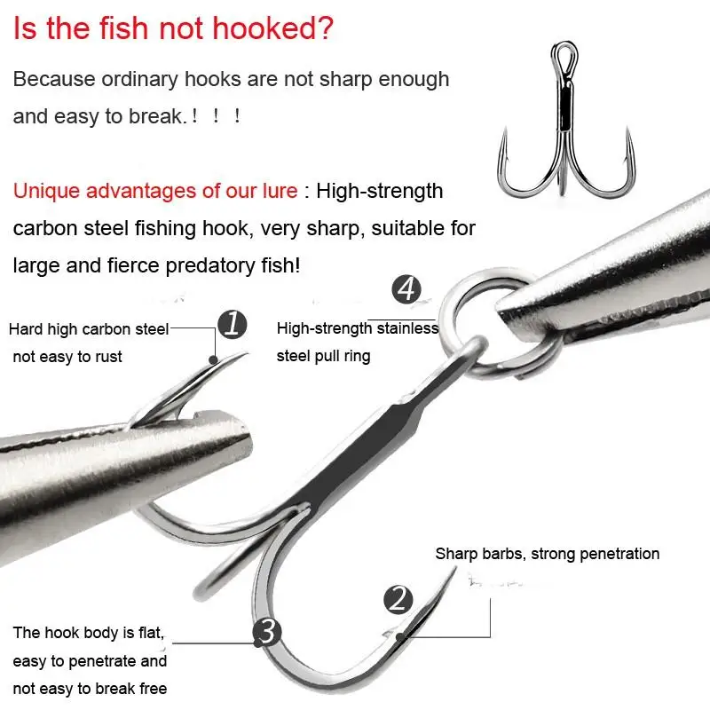 Señuelo de 13g y 35g, hélice para Tractor, cola giratoria, Popper, señuelo de pesca de mar flotante, cebo duro, lápiz de agua flotante, subcebo de carretera - imagen 5