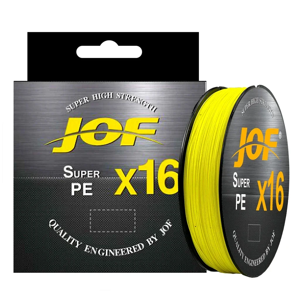 Línea de pesca de PE trenzada resistente al desgaste X16/9 hebras de alta resistencia 300/500m súper fuerte 20-161LB para aparejos de pesca de señuelo/roca - imagen 3