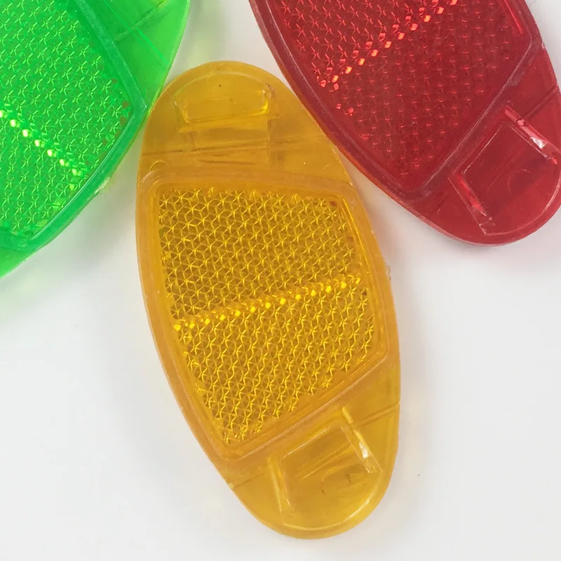 4 unids/set bicicleta de montaña radios Reflector luz de advertencia de seguridad llanta de rueda montaje reflectante reflectores nocturnos luces intermitentes - imagen 3