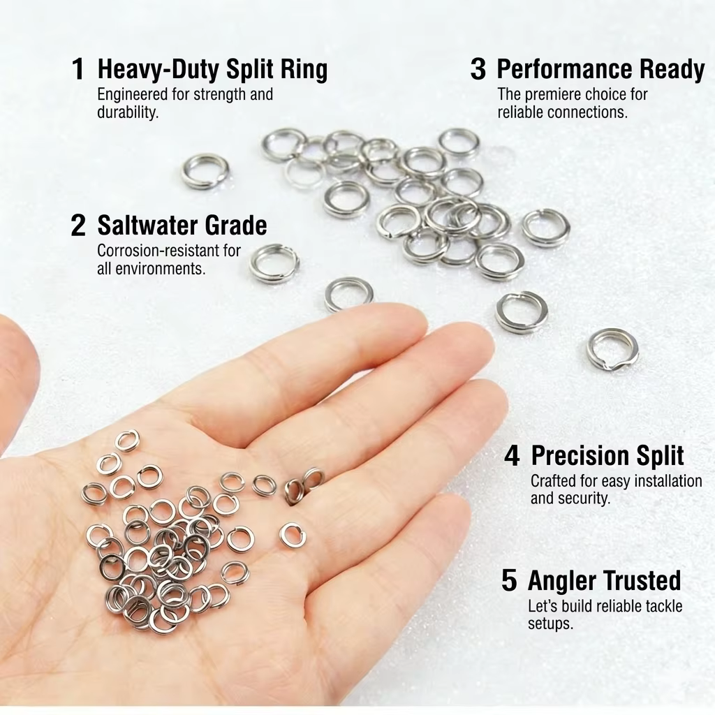 Giratorios de pesca Esfishing con anillo partido – Conectores - imagen 4