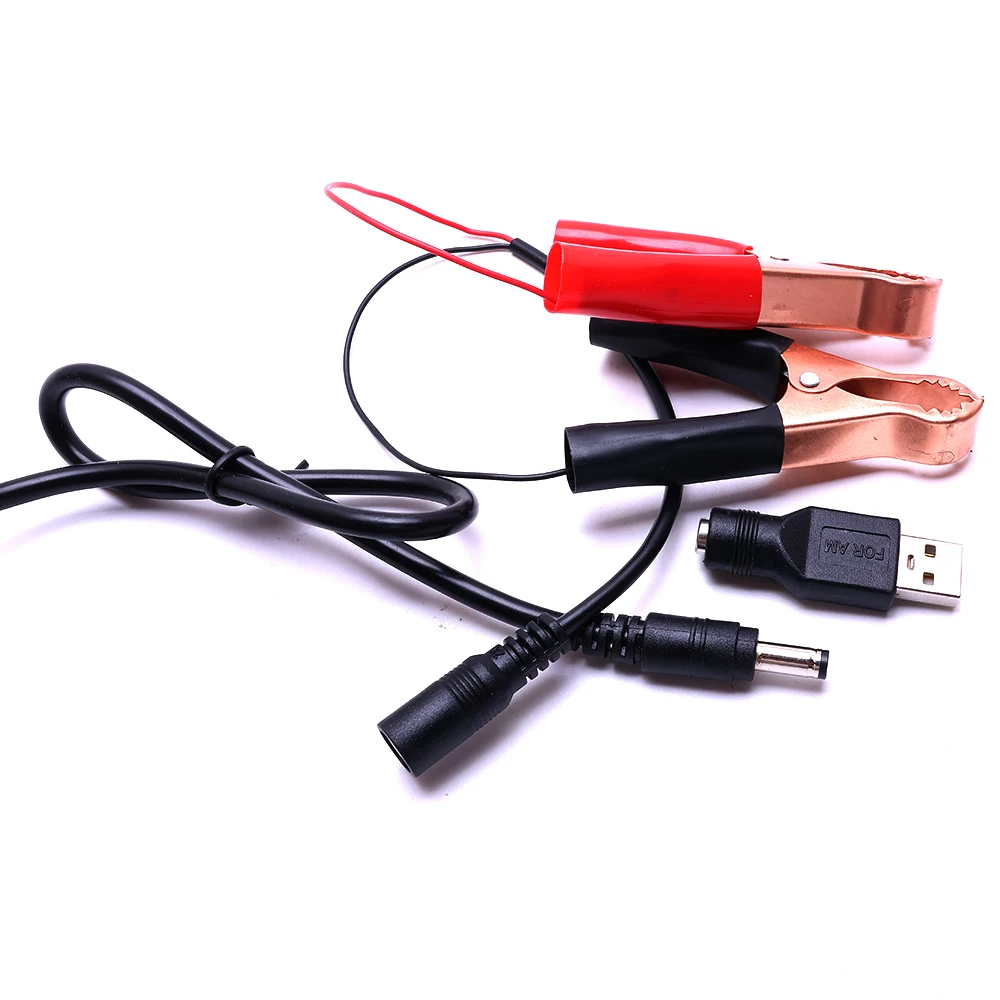 Luz de pesca con múltiples puertos de conexión de 5V-24V, accesorio de iluminación subacuática portátil LED para exteriores, luz de pesca nocturna, 1 ud. - imagen 4