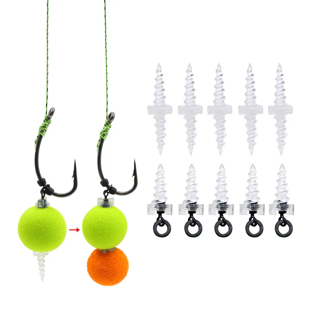 Accesorios para carpa: tornillos Ronnie y boilies giratorios a presión - imagen 2