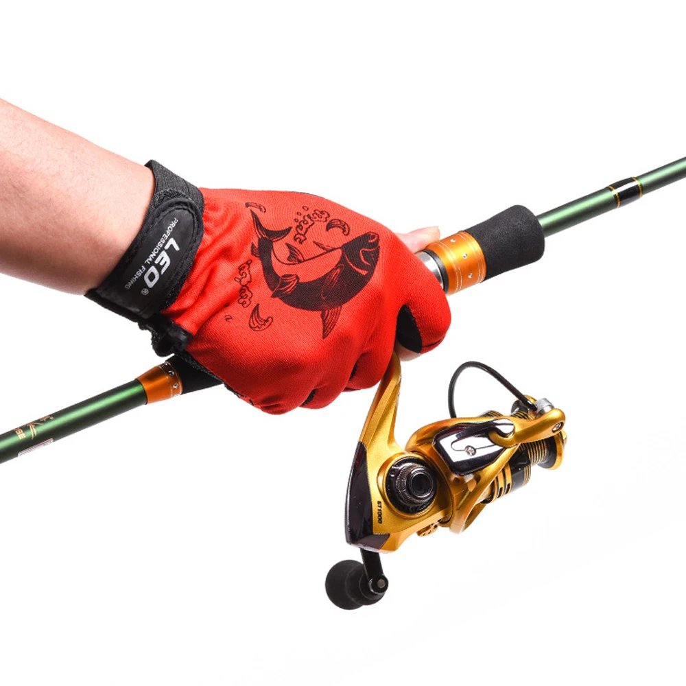 Guantes de pesca antideslizantes, guantes de pesca antideslizantes de alta calidad, cajas de aparejos de pesca para deportes al aire libre, nuevos