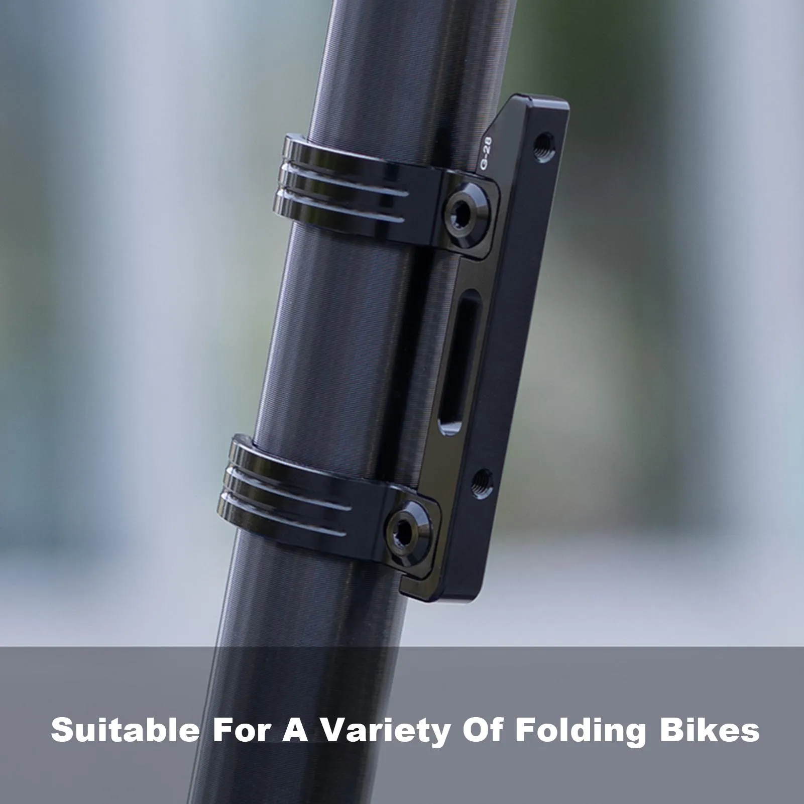 Adaptador para portabotellas de bicicleta, adaptador para portabotellas de agua, estable, ligero para bicicletas plegables, fácil instalación - imagen 4