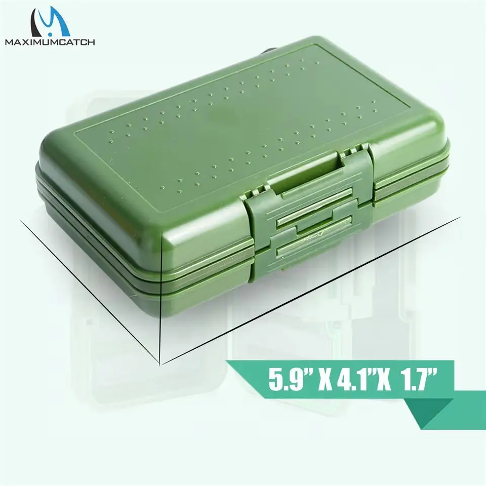 Caja de pesca con mosca de espuma con hendidura impermeable Maximumcatch con caja de mosca de plástico con hoja oscilante - imagen 2