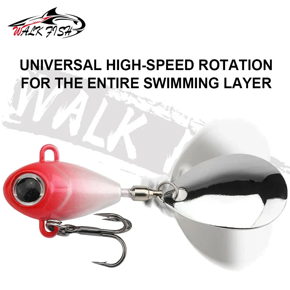 Señuelo VIB Walk Fish – Largo alcance con lentejuelas para mar y río - imagen 3