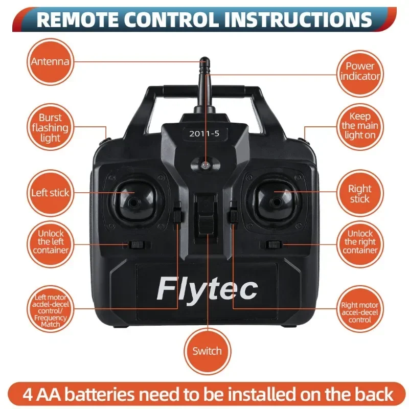 MBLN Barco de cebo de pesca con control remoto, alcance de 500 m, tolva única, carga de 2 kg, resistente al agua, control de crucero, retorno de una sola tecla, VX - imagen 4