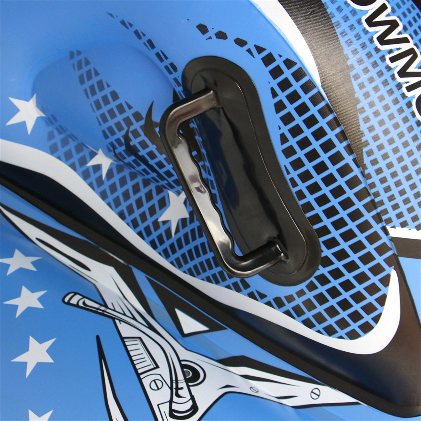 Carro de esquí inflable para niños, estera de esquí gruesa resistente al desgaste, portátil, esquí al aire libre, patinaje, coche de juguete, equipos de entretenimiento - imagen 4