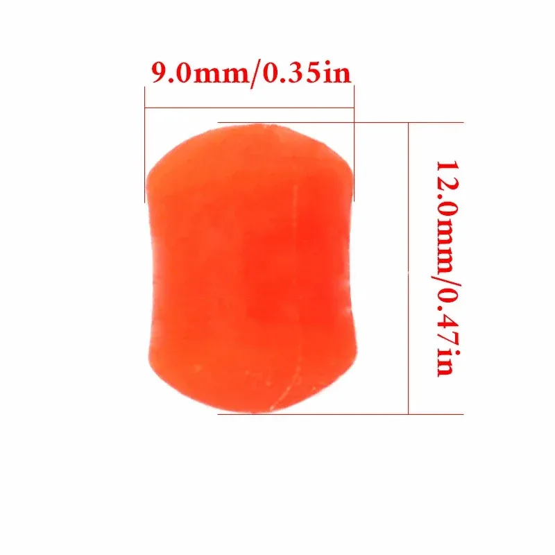 8 unids/pack cebo de pesca de carpa cebo de mancuernas de hundimiento lento sabor a calamar afrutado comida falsa aparejos emergentes cebo Artificial flotante - imagen 2