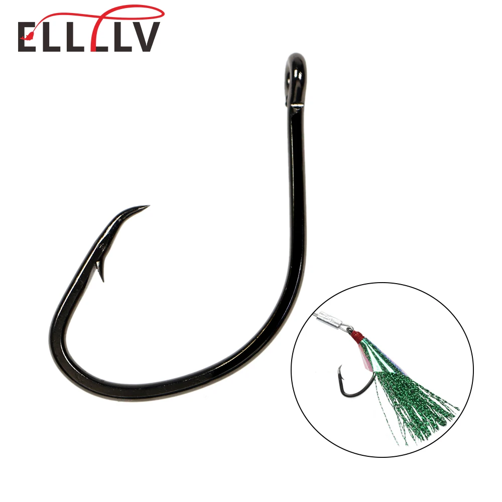 Anzuelos Circulares Ellllv – Acero al Carbono para Pesca de Pargo