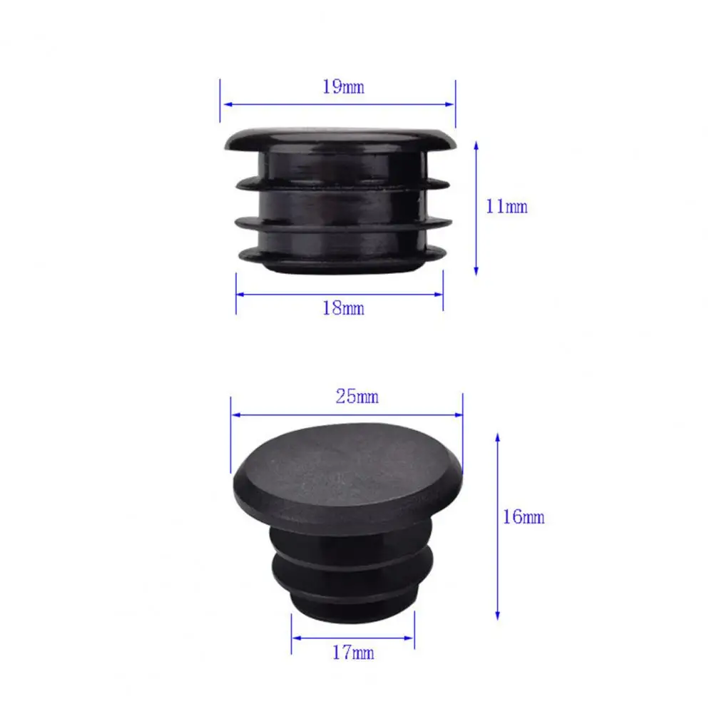 Juego de tapones antideslizantes para manillar de bicicleta de montaña, recambio sólido, 8 unids/set - imagen 5
