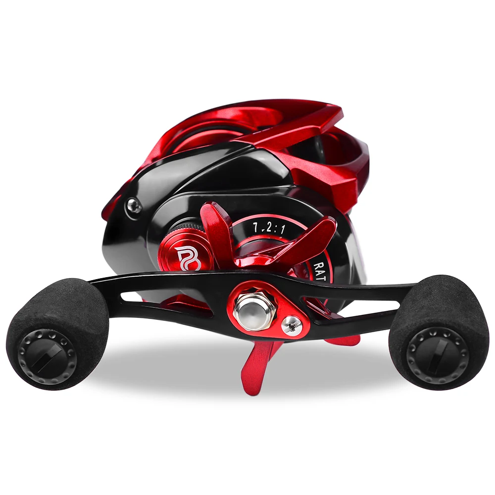 Carrete de pesca PROBEROS Baitcast con relación de engranaje 7,2: 1, carrete de fundición de cebo con carrete de metal ultraligero - imagen 5