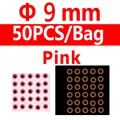 9mm pink 50pcs
