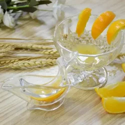 Exprimidor manual limones forma pájaro – Plástico transparente