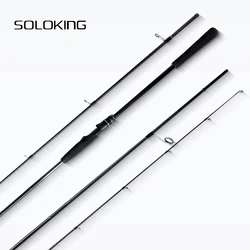 Caña Spinning Soloking Overking Ultraligera Carbono Toray con anillas Fuji