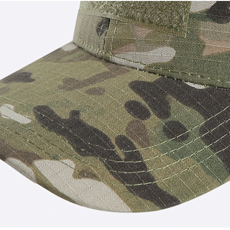 Gorra de béisbol táctica protectora solar ajustable, gorro de camuflaje militar, camu, airsoft, caza, camping, senderismo y pesca - imagen 4