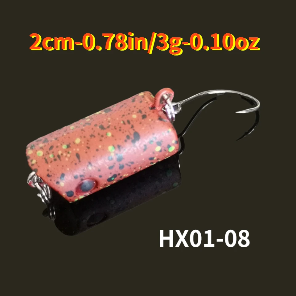 SWOLFY-señuelo pequeño para Pesca, cebo duro Artificial de 1 piezas, 20mm, 3g, Wobblers de hundimiento, Mini Crankbaits - imagen 3