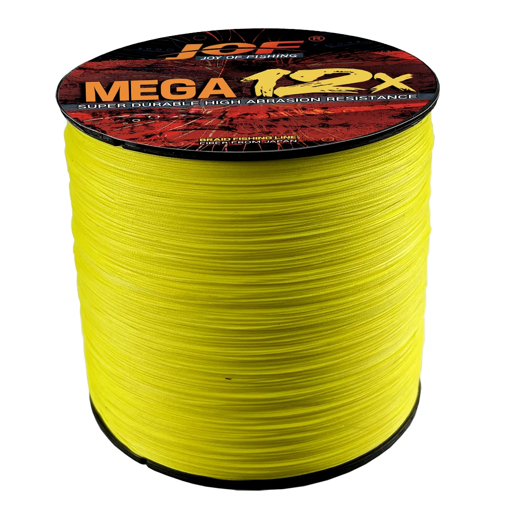Cable trenzado X12/8 de 1000m, sedal de Pesca en el mar, multifilamento, 4 colores, todo para aguas, arrastre máximo de 120lb, para Pesca extrema - imagen 2