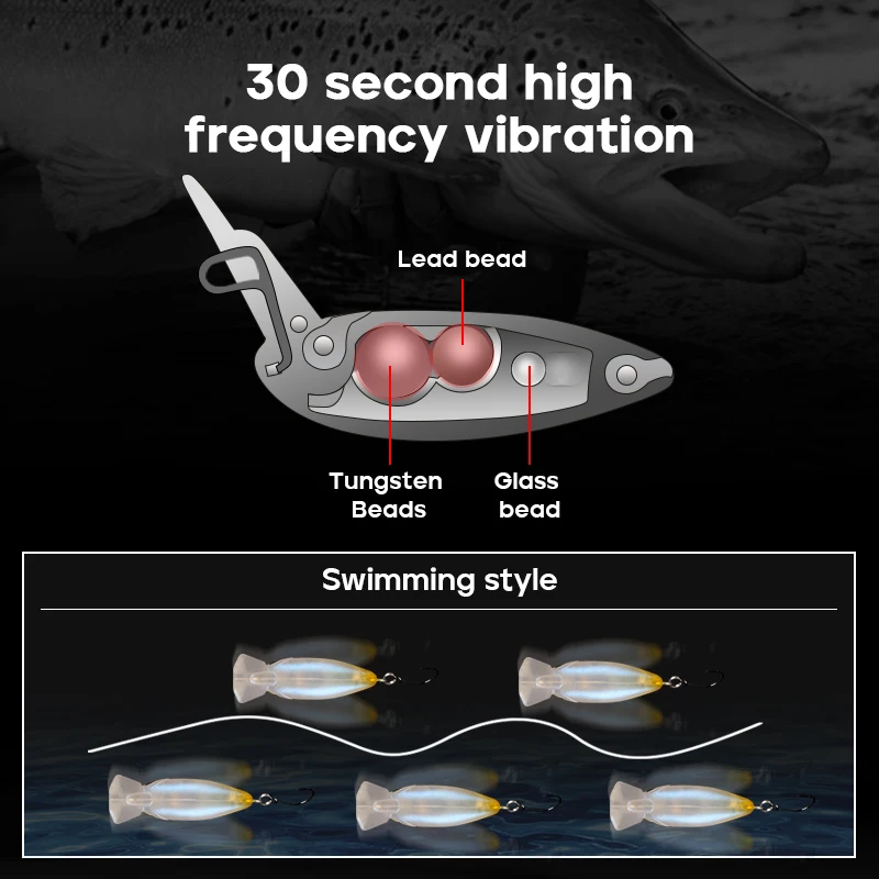LETOYO 2,8g/37mm Mini señuelo de manivela capa de natación completa placa de lengua invertida Crankbait hundimiento rápido señuelos de trucha - imagen 5