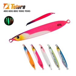 Señuelo Jig Luminoso TOLU – Hundimiento lento para trolling en mar