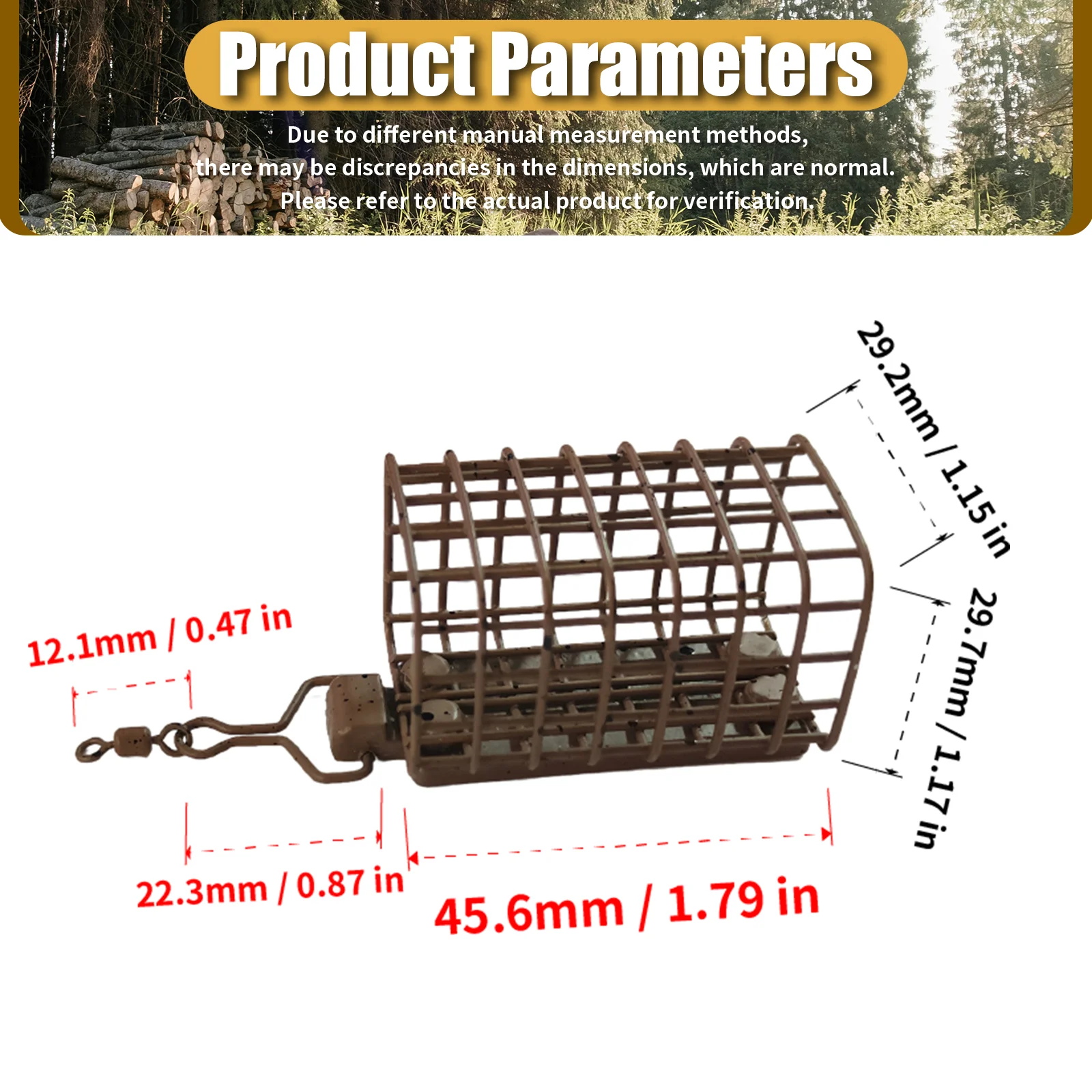 YOTO Jaula Alimentador Feedercarpa - Entrega precisa de cebo - imagen 2
