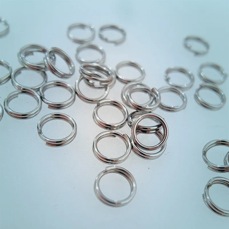 Anillos partidos pesca – Kit conectores paletas y ganchos pasador - imagen 5
