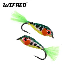 Señuelo pececillo mini Wifreo con ojos 3D brillantes