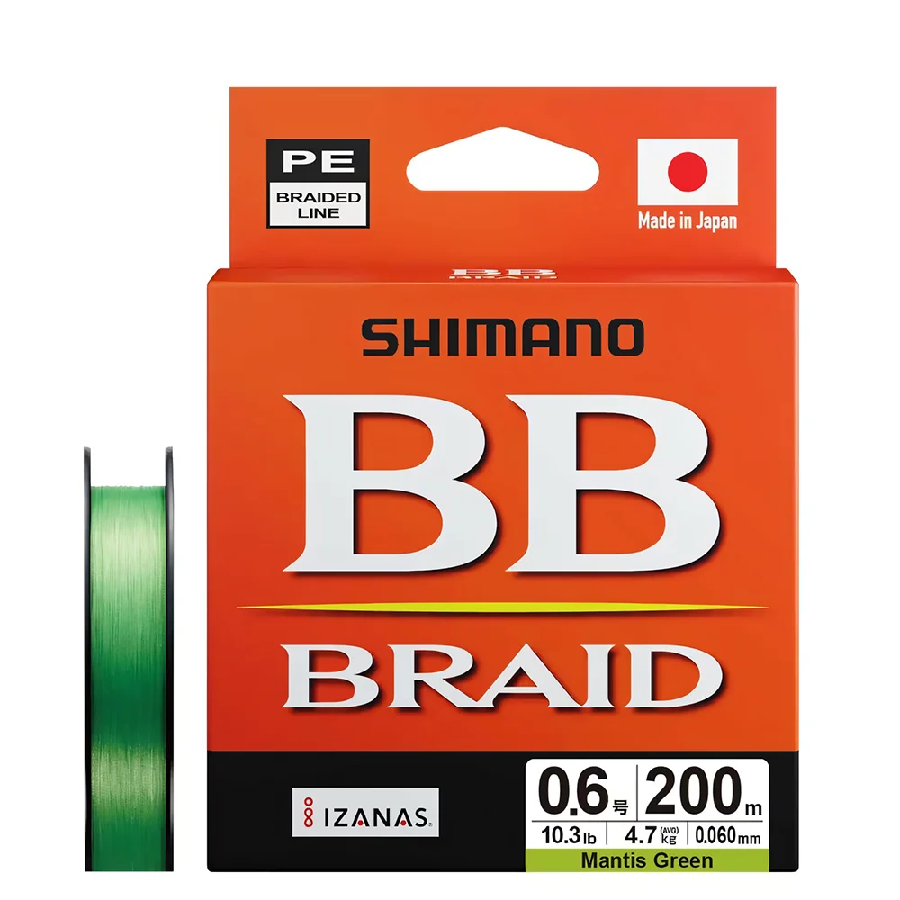 Shimano BB Braid 4X – Hilo trenzado PE para pesca - imagen 2