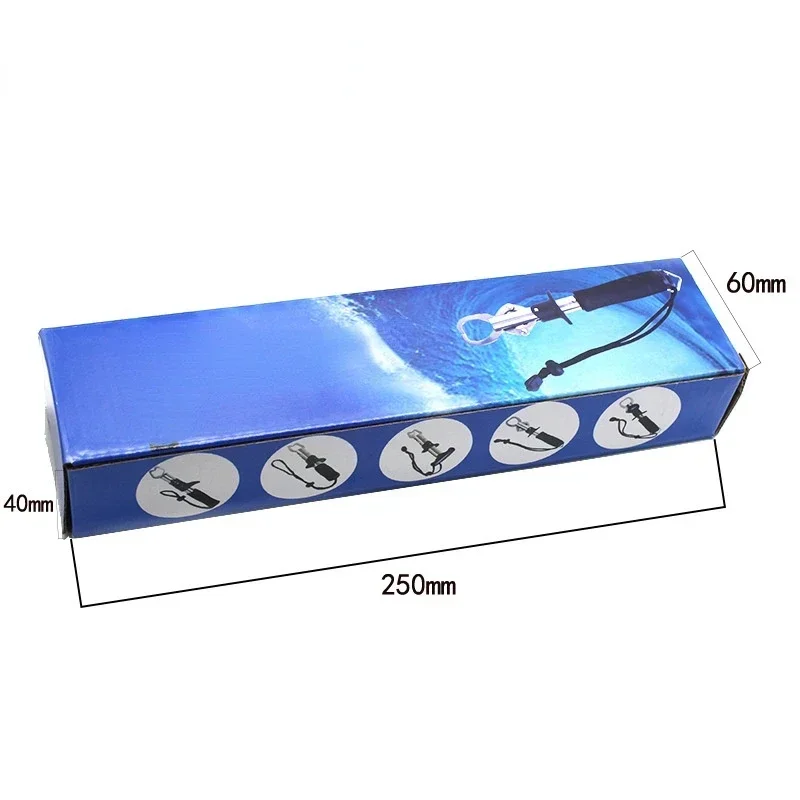 Alicates Luya con mango de pistola recta tipo T, cuerda roja de acero inoxidable, recogedor de peces, Control de peces, equipo de pesca - imagen 2