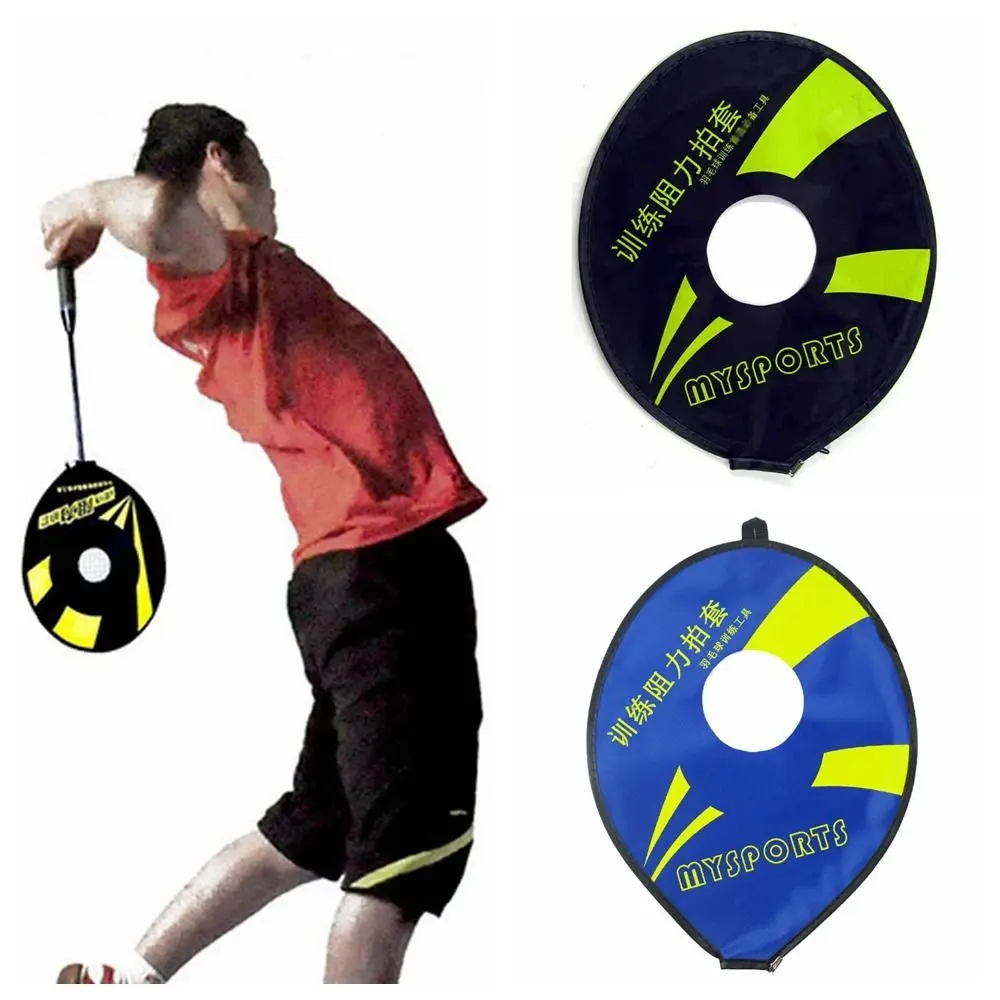 Funda de lona para raqueta de bádminton – Resistente y profesional en negro y azul - imagen 5