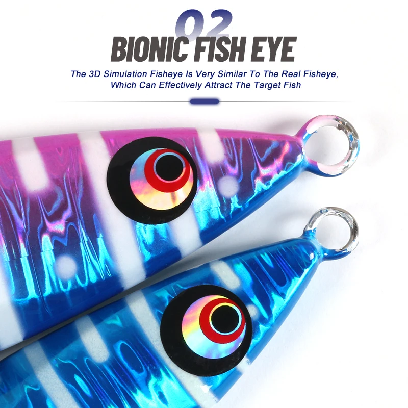 OBSESSION J86 Slow Metal Jigging Lure Glow 150g 200g 260g Fish Falling Jig Saltwater Fishing Pitch Pesca Angler Hard Bait Tackle - imagen 5