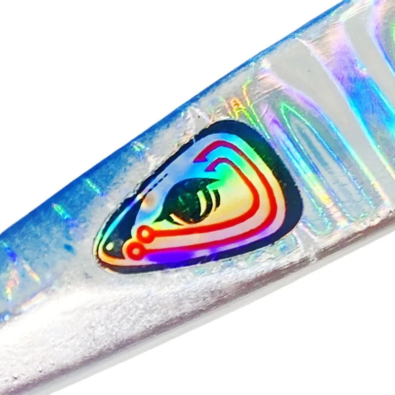 Placa de hierro para pesca en el mar, cebo de plomo de 80g, hundimiento de velocidad, grande, ideal para pescar en carretera, enderezar la boca - imagen 4