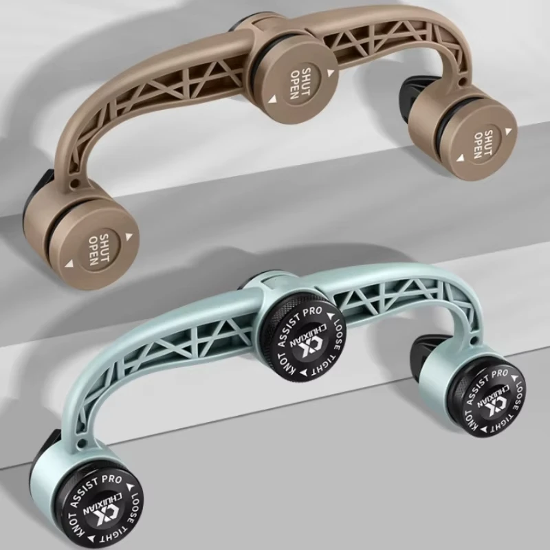 Nudo auxiliar de línea frontal de pesca, herramienta de anudado fácil y rápida, adecuado para pescadores, línea de carbono, nudo GT PE, 1 ud. - imagen 5