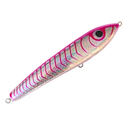 Swolfy Señuelo Lápiz Madera Rosa Popper Pesca Alta Mar
