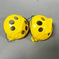 2pcs Yellow
