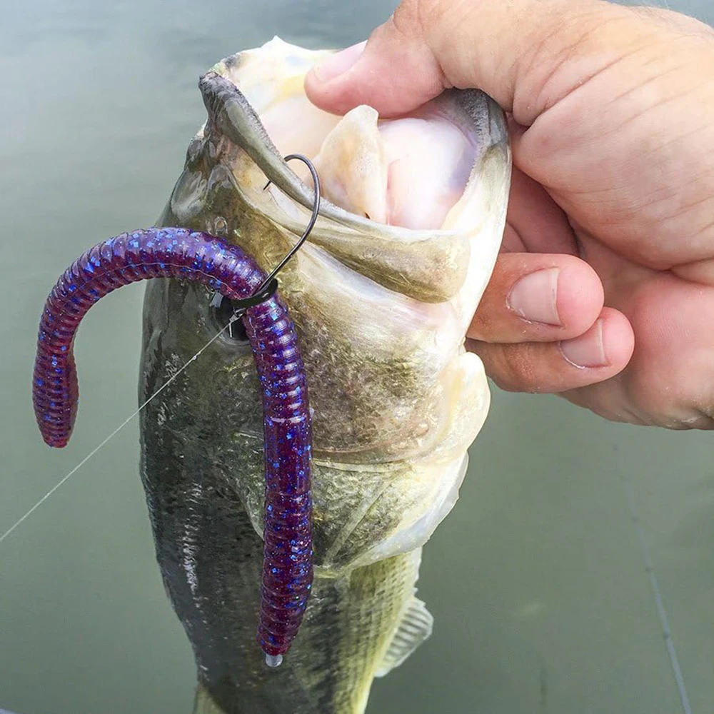OUZEY Juntas tóricas gusano loco para aparejo Neko – Cebos pesca - imagen 5
