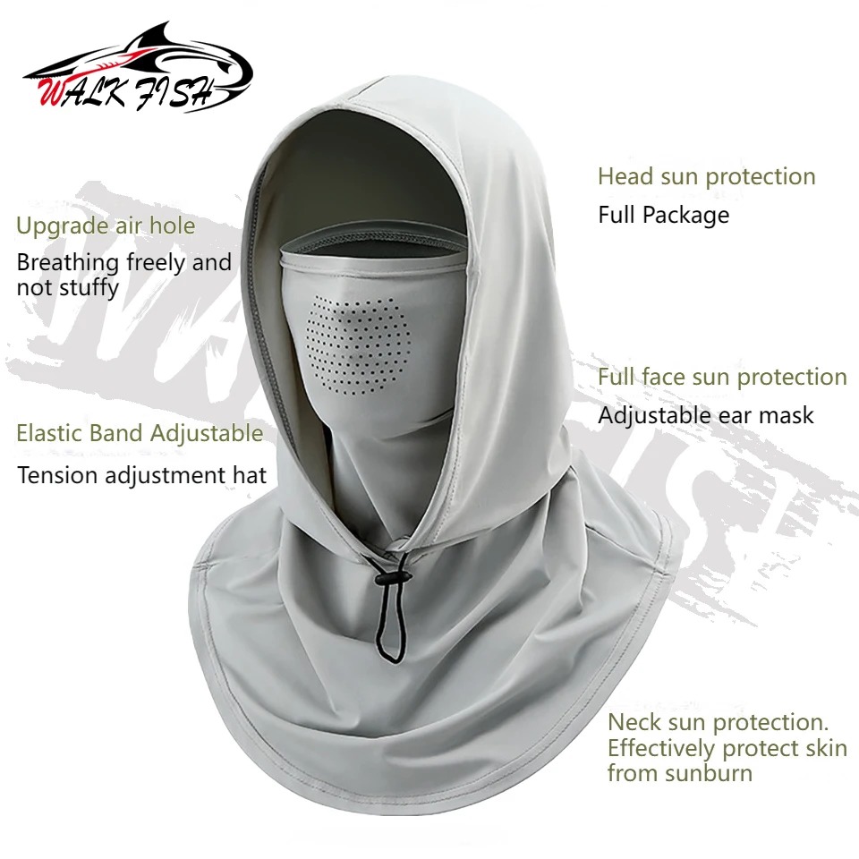 WALK FISH Mascarilla pesca – Protección solar UV transpirable - imagen 5