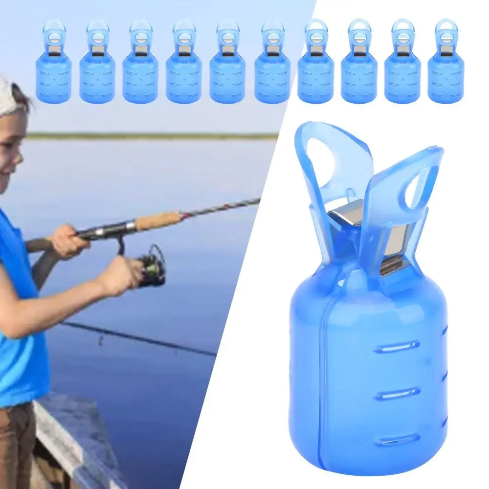 10PCS PP Fishing Hook Cover Portable Tackle Accessories Fishing Lure Cover Large Size Squid Jig Hook Protector Squid Jigging - imagen 3