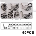 60PCS Rod Guides