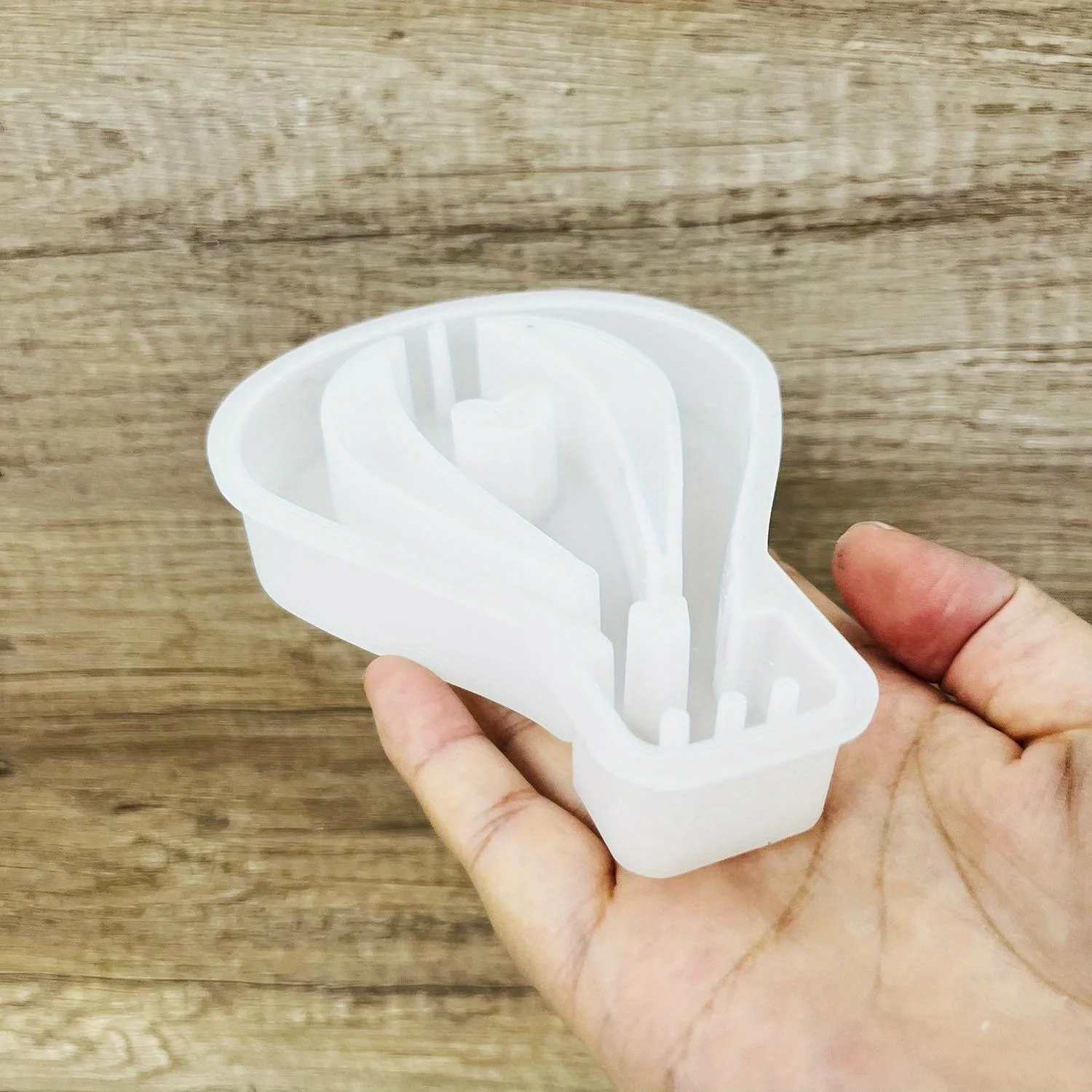 Molde de silicona para globos de aire caliente, herramienta de decoración de amor hueco, molde para manualidades, bricolaje, yeso, coche, decoración de aromaterapia, Molde de resina - imagen 5