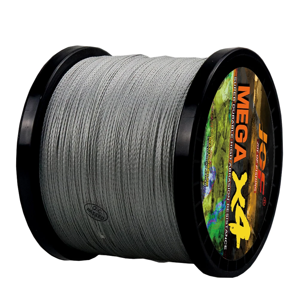 Línea de pesca de PE multifilamento X4/16 hebras trenzada 300M Hollowcore alambre de seda cruda 10-200LB cable de pesca de agua salada súper fuerte - imagen 2