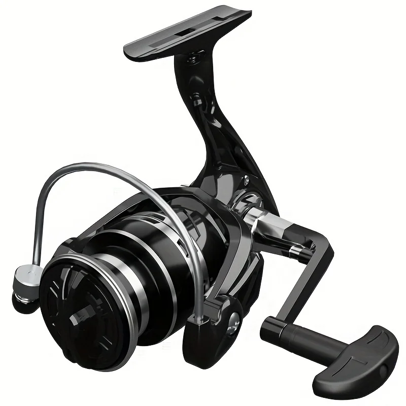 Carrete de pesca de Metal GLS 13BB HK Series 1000-7000, carrete giratorio, carrete de fundición de larga distancia, aparejos de pesca, rueda giratoria - imagen 2
