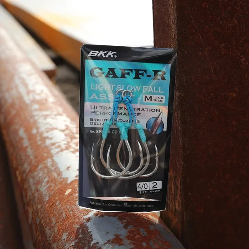 Anzuelos de pesca Jigging con señuelo auxiliar BKK SF Gaff-R M - imagen 2