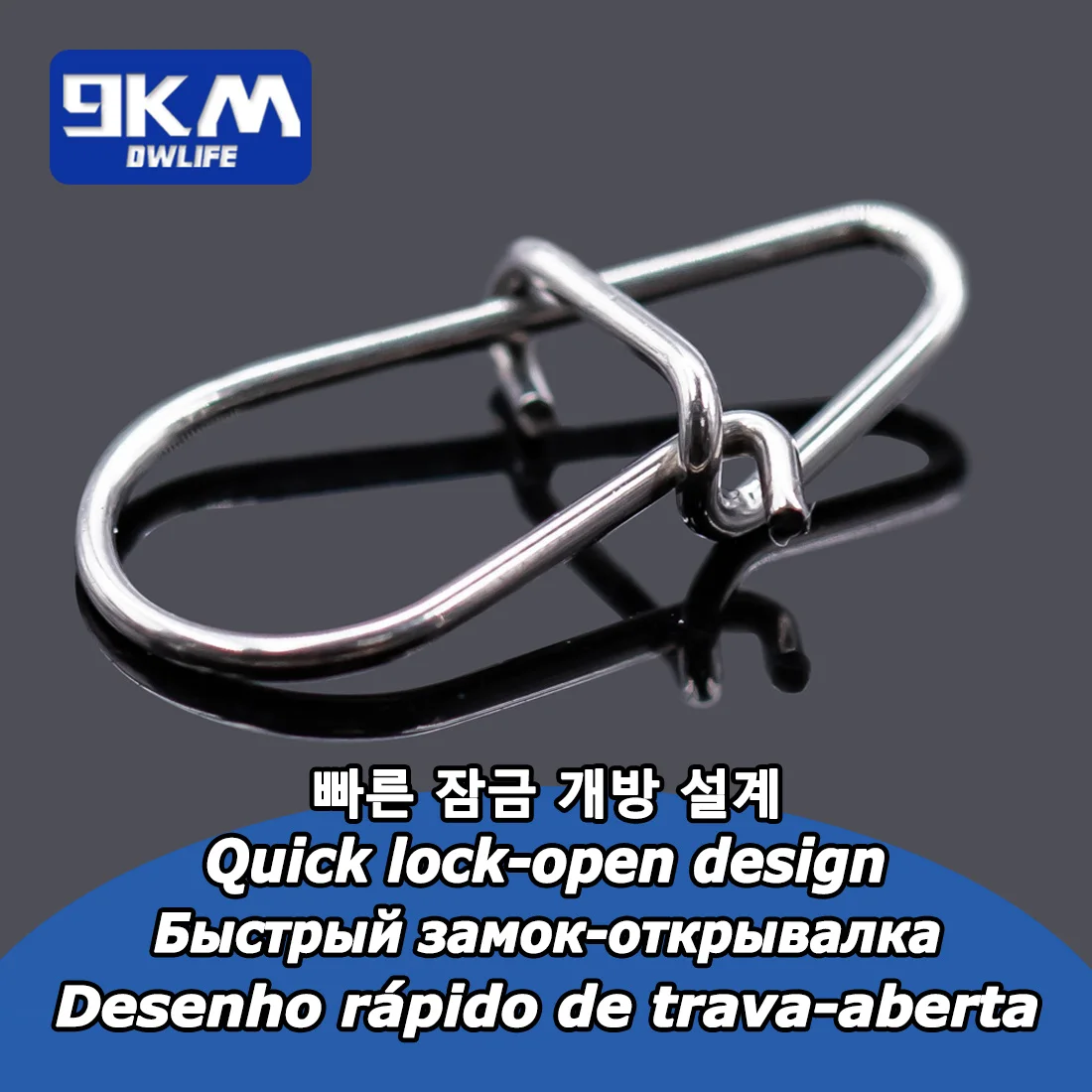 Clips Rápidos Crankbait Acero Inoxidable – Broches para Señuelos - imagen 5