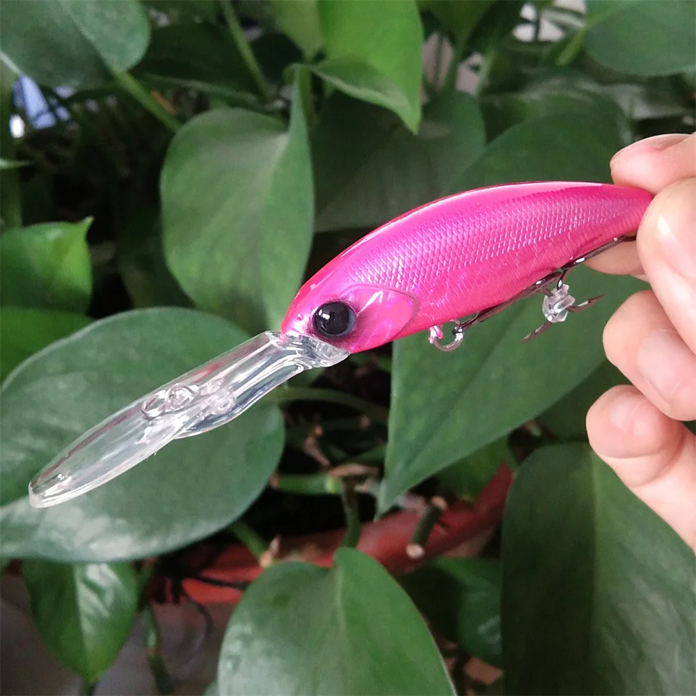 TSURINOYA-Cebo duro profesional para Lucio, cebo duro de 57mm y 8,3g para buceo, 2-4m, 57SP - imagen 3