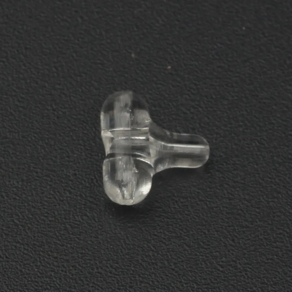 30 Uds. Aparejo de cuentas de pesca transparentes, doble agujero cruzado, aparejo Sabiki, cuentas cruzadas ovaladas, pesca en agua salada - imagen 2