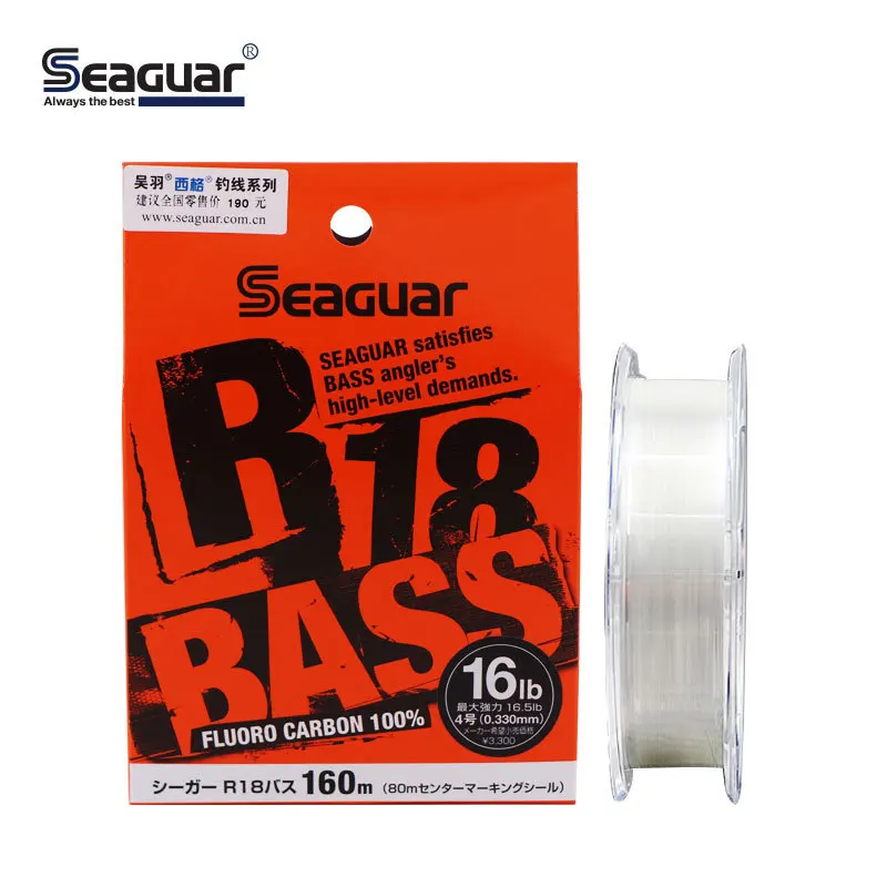 Seaguar R18 original línea fluorocarbono lubina y carpa - imagen 3